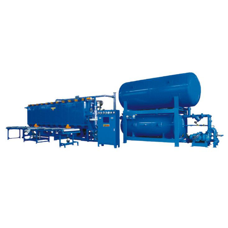 EPS block moulding machine with vacuum tank